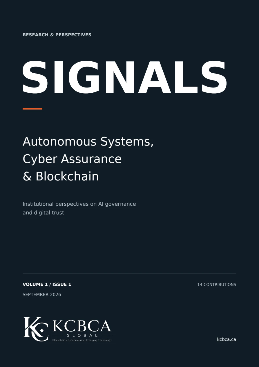 KCBCA Signals 창간호 표지